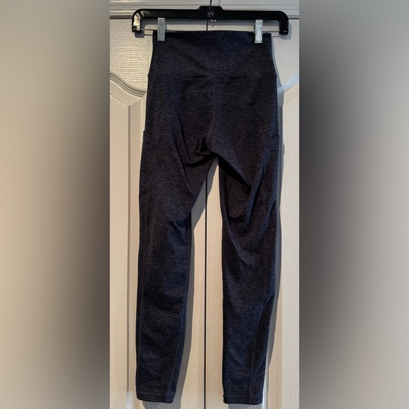 Aerie The Hugger Legging High Rise with Pockets in Heathered Navy - Size S - Picture 5 of 6